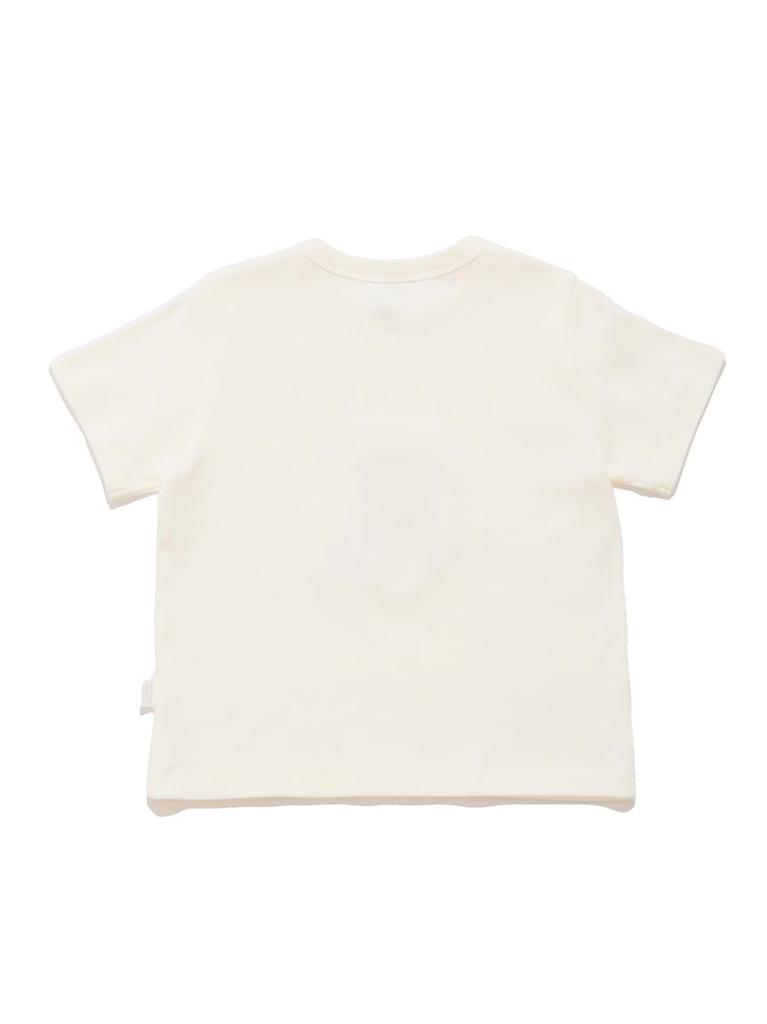 Gelato Pique Kids Plush PKCT259077 BEG 120 One-Point T-Shirt
