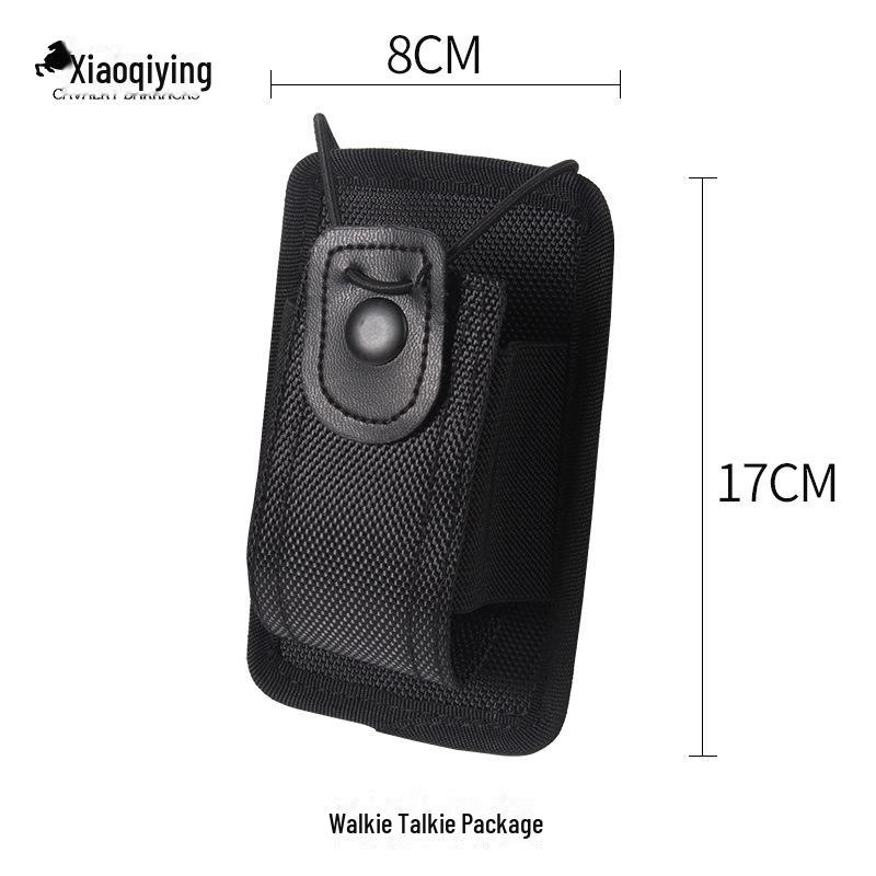 Nylon Multifunctional Black Oxford Cloth Security Belt - Eight-Piece Patrol Duty Training Set