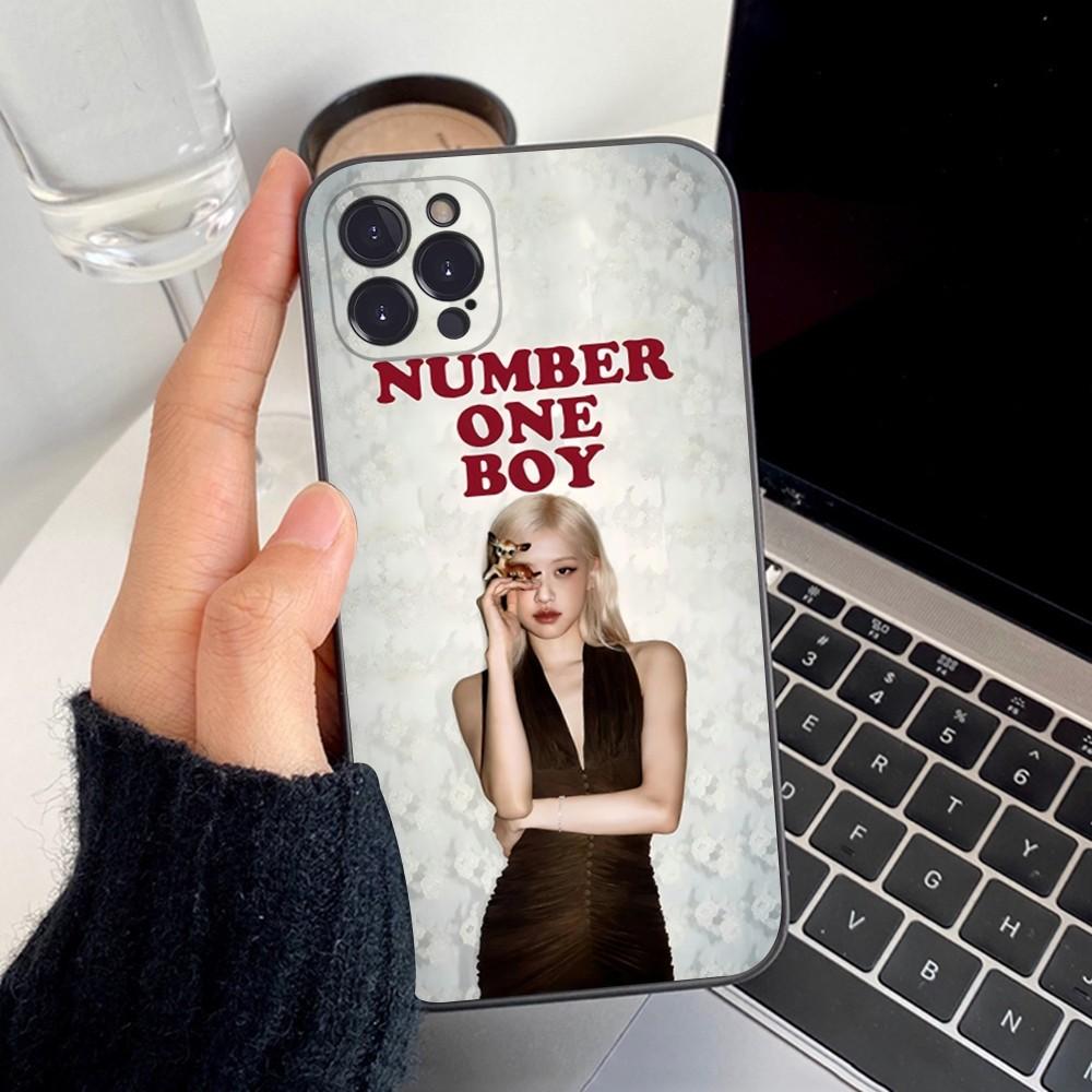 KPOP Rosie APT Phone Case Silicone Soft For IPhone 18 16 15 14 13 12 11 Pro Mini XS MAX Plus X Cover