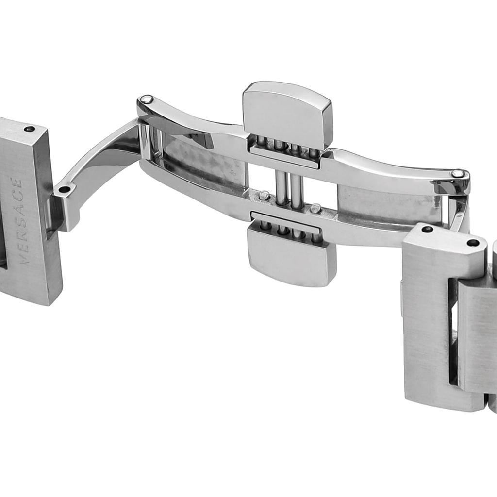 Uhr MEDUSA INFINITE Weißes Zifferblatt Quarz Täglich Wasserdicht Saphirglas 38mm VE3F00322 Silber [Versace] Damen [Artikel]