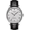 Tissot Le Locle Automatic Powermatic 80 Watch with Silver Dial and Leather Strap, Men's, Model T0064071603300 (Officially Imported)