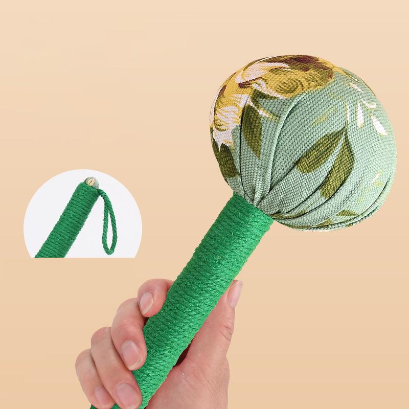 Back Knock Massage Tool Wormwood Mugwort Herbal Medicine Filling Hammer Massager Fitness Stress Relax Body Health Care Tools