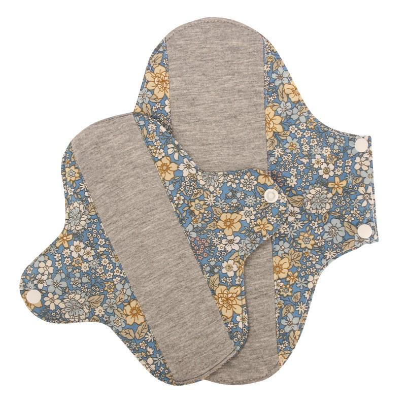 New 23cm Washable Graphene Cotton Antibacterial Reusable Menstrual Pads