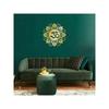 Mandala Metal Wall Art Waterproof Rustproof Yoga Meditation Home Decor Living Room Bedroom Bathroom Decoration