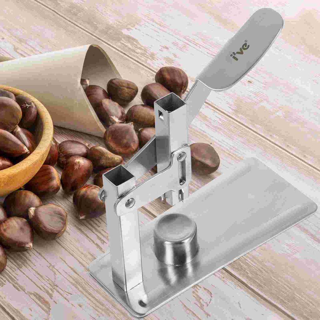 Chestnut Opener Quick Convenient Tools Stainless Steel Cross Simple Walnut Kitchen