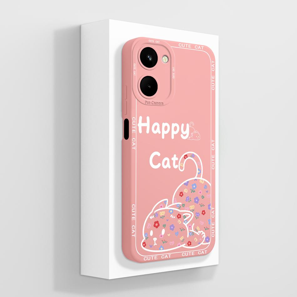 Etui Dla Realme 10 Pro Plus Funda Miękki Płynny Silikon Zaawansowany Tylny Pokrowiec Dla Realme10 4G 5G Wysokiej Jakości Ochrona Telefonu Coque