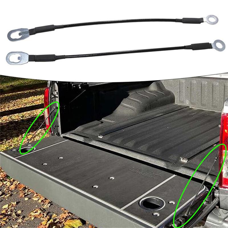 Rear Tailgate Cables Lift Gate Support Straps 2Pcs for Nissan Frontier 1998-2004 Accessories 90460-8B400 38541
