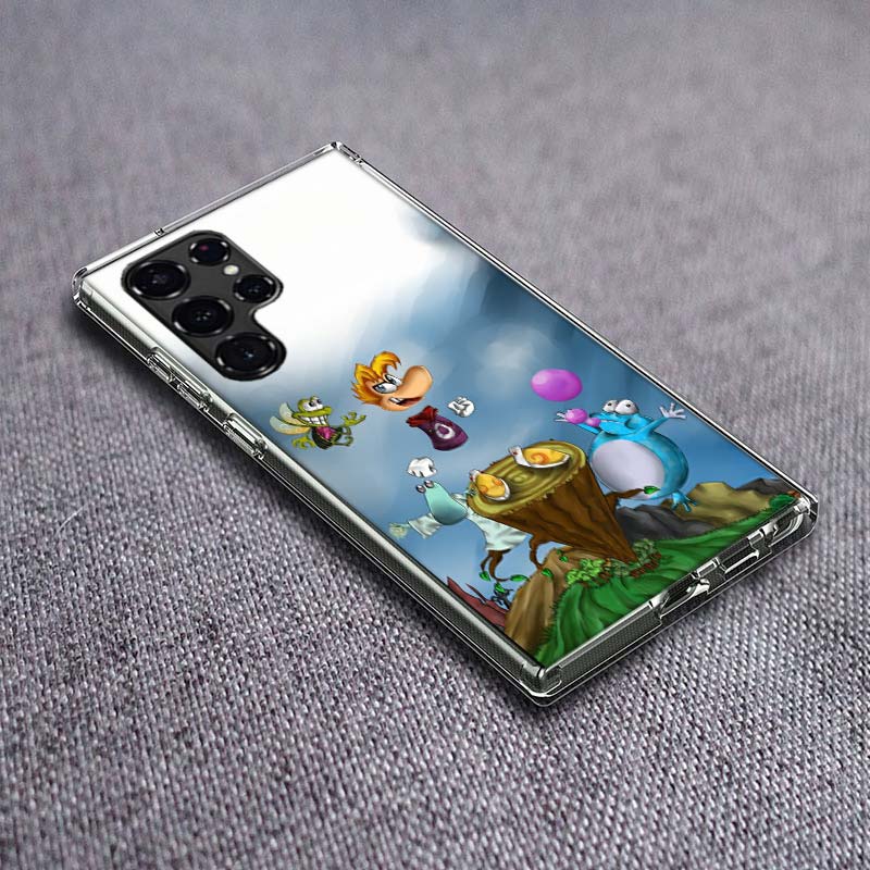 Spiel Rayman Legends Handyhülle Für Samsung Galaxy S24 S23 S21 S20 FE S22 S26 Ultra S25 Edge S10 Plus Hülle Klar TPU Capa Schale