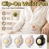 3 Speeds Hanging Waist Fan Mute Mini Electric Fans Durable Portable Cooling Clip Fan  Hiking