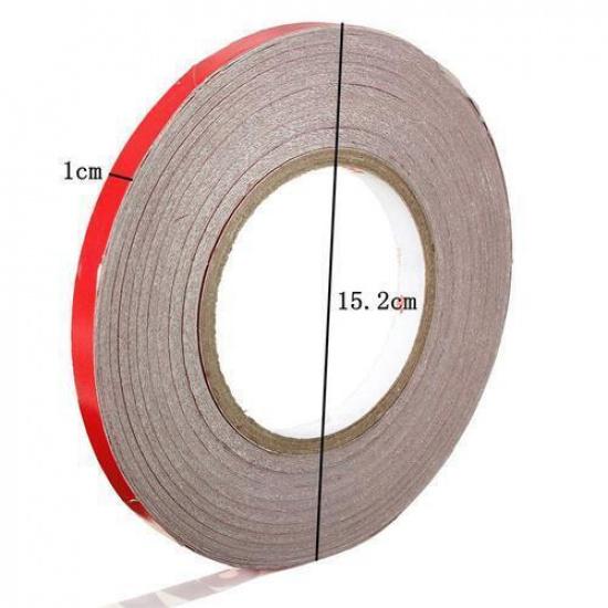 1 Roll 46M Red Reflective Strip Sticker Tape For Car Motorcyle Body Trim Decal