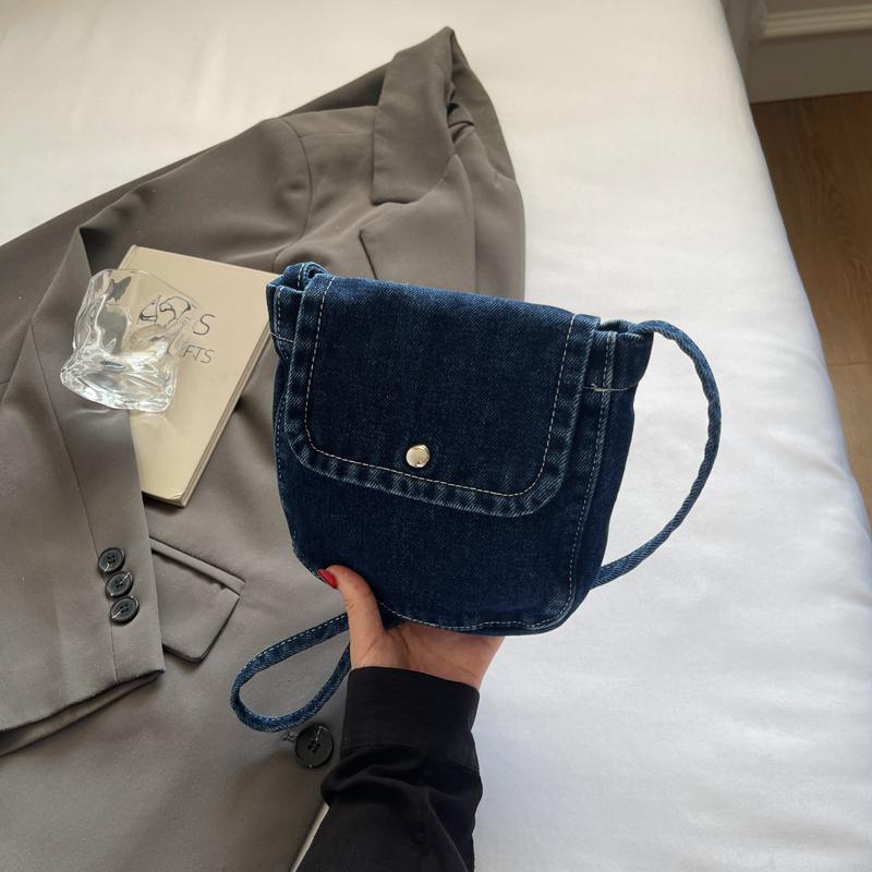 Denim Bag Women's Shoulder Bag Commuter Crossbody Bag