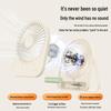 Ultra-Thin Quiet Desktop USB Rechargeable Portable Mini Fan for Office & Dorms