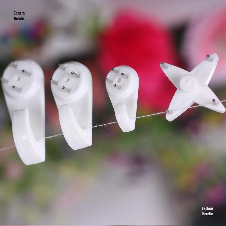 Invisible Seamless Nail - Reinforced Wall Hook for Photo Frames and Wedding Dress Display