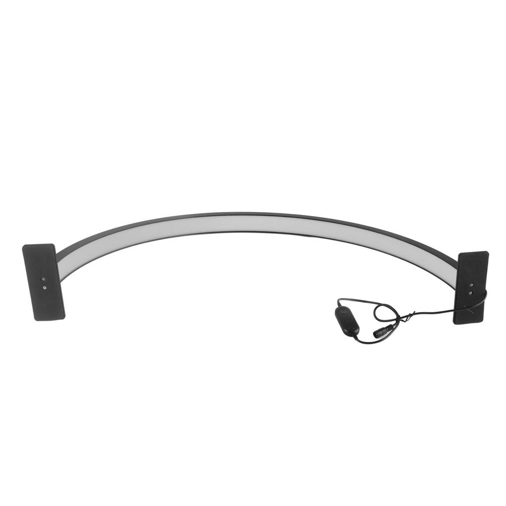 35W Black Half Moon Table Eyelash Beauty Lamp 3000K To 6000K Nail Art Microblading LED Desk Lamp