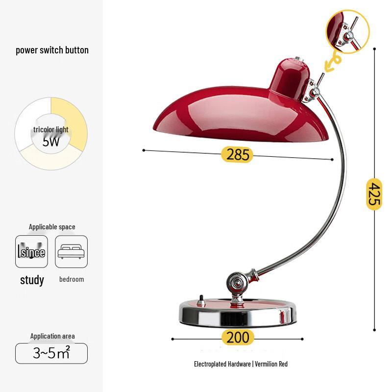 NuFeng Nordic Vintage Desk Lamp