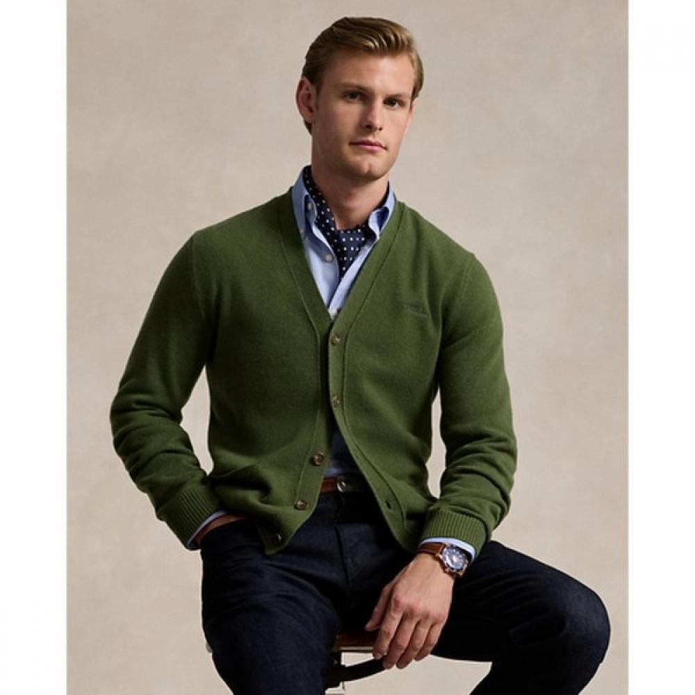 Polo Ralph Lauren Men S Logo Wool V Neck Cardigan mnpoSwe16822061310 XS