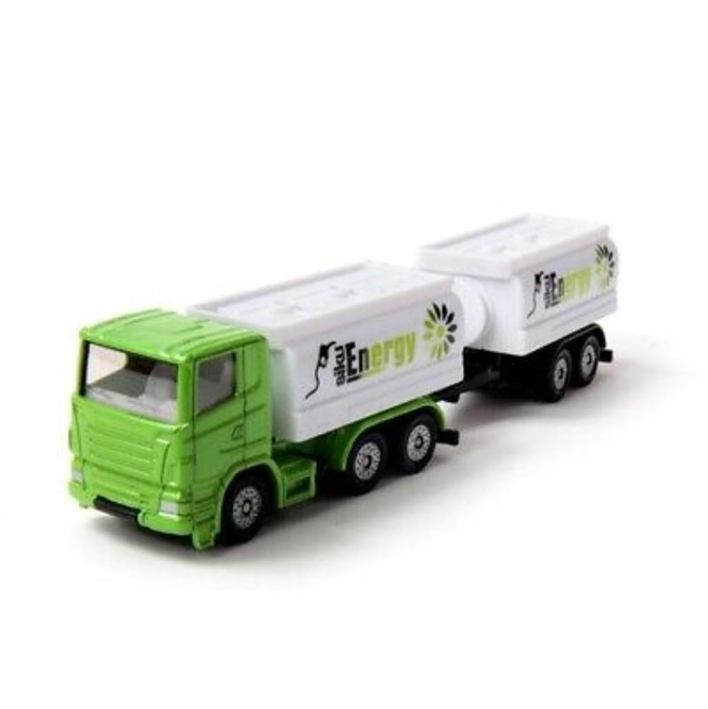 SIKU Tank Truck with for ages 3 and SK1690 Trailer, up,