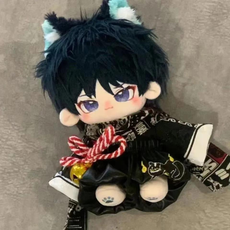 Genshin Plush Scaramouche Plushie Toys Anime Genshin Impact Wanderer Brinquedo Soft Stuffed Doll Peluches Xmas Birthday Fan Gift