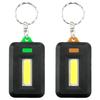 Mini COB Taschenlampen Leistungsstarke 3W Helle COB Taschenlampen Tragbares Taschen-LED-Licht Schlüsselanhängerlicht Drei Modi