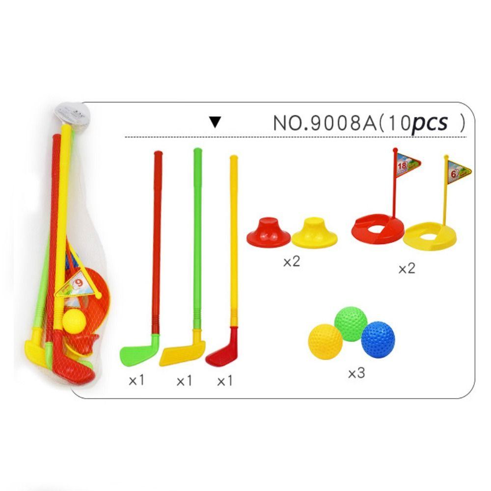 Casual Golf Set Toy Mini Children Golf Club Set Toy Sports Toys Kids Golf Game Set  Toddler