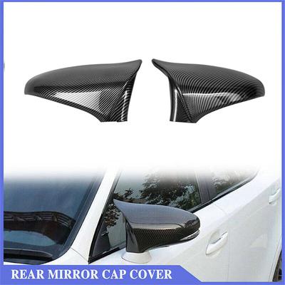 M Horn Carbon Fiber Mirror Cover Caps For Lexus IS RC 200 300 350 450 2014-2020