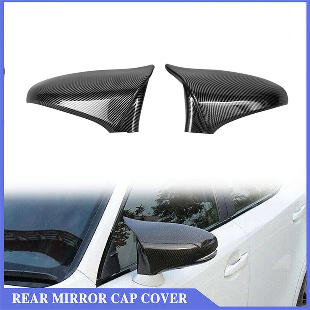 

M Horn Carbon Fiber Mirror Cover Caps For Lexus IS RC 200 300 350 450 2014-2020