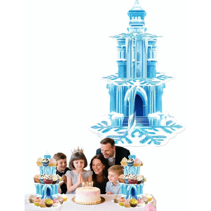 3 Tier Butterfly Cupcake Stand,Suitable for Butterfly Themes – Easy to Assemble& Reble(1Butterfly)