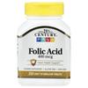 21st Century Folic Acid 400mcg Easy-to-Swallow Tablets 250 Tablets 6 Pcs