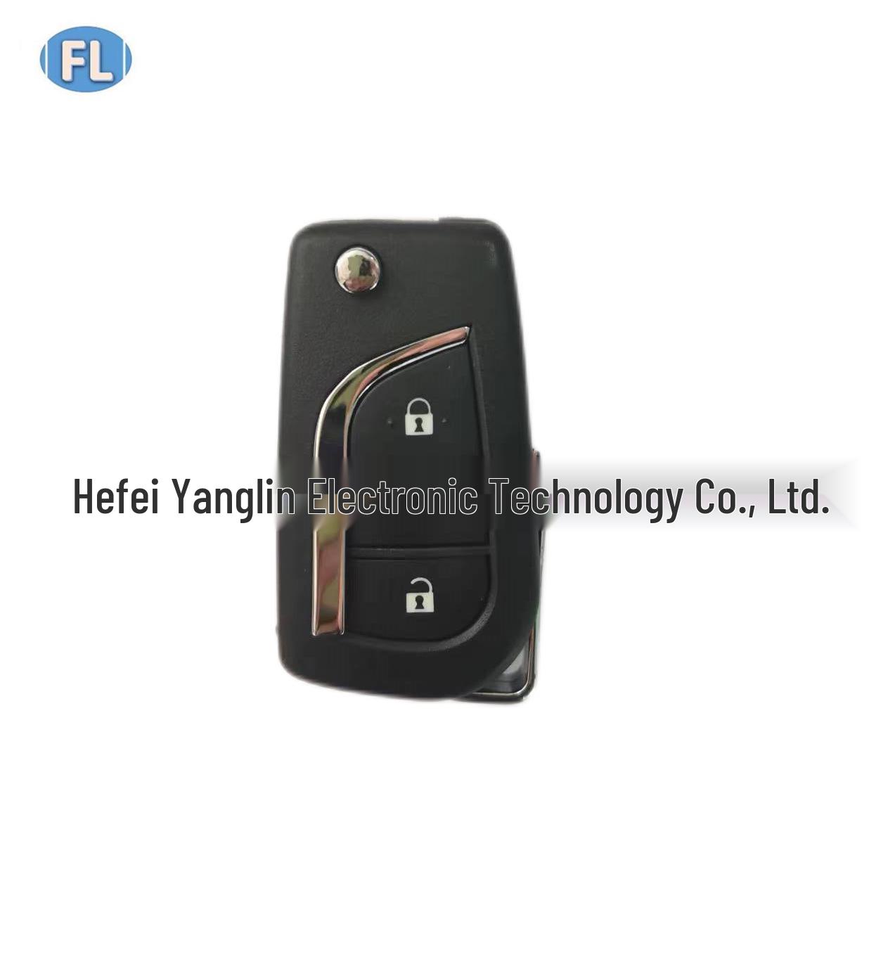 3-Button Folding Remote Key for Toyota (2014+) - 315 MHz, No Chip