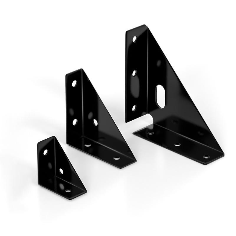 Triangular Furniture Connector: Heavy-Duty Corner Bracket for Cabinets and Beds