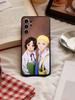 Anime O-Athanasia Phone Case For Samsung S26,S25,S24,S23,S22,S30,S21,Ultra,Plus,FE 5G Black Soft Cover