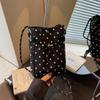 Women Korean Style Polka Dot Lightweight Small Backpack For Daily Commute And School