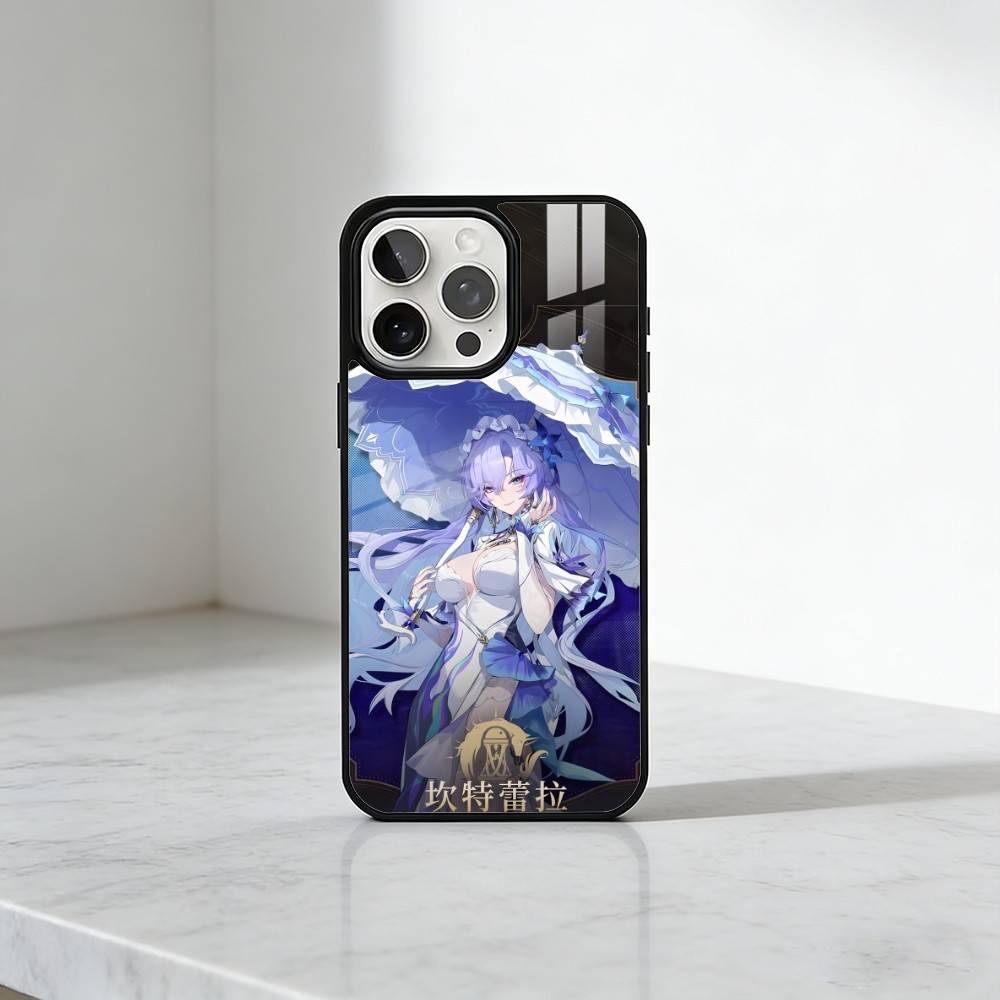 

WuWa GIRLS Printed Phone Case For iPhone17,16,15,14,13 Plus,Pro Max Magnetic For Magsafe Wireless Charging iPhone15PROMAX