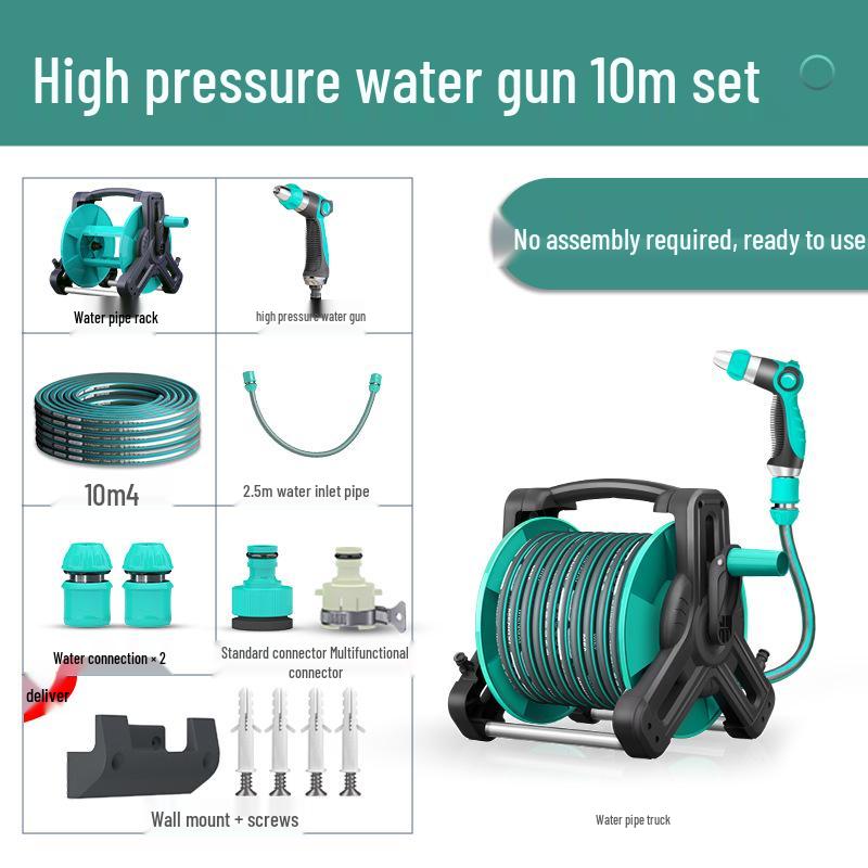 

Насадка для садового шланга высокого давления с хранением