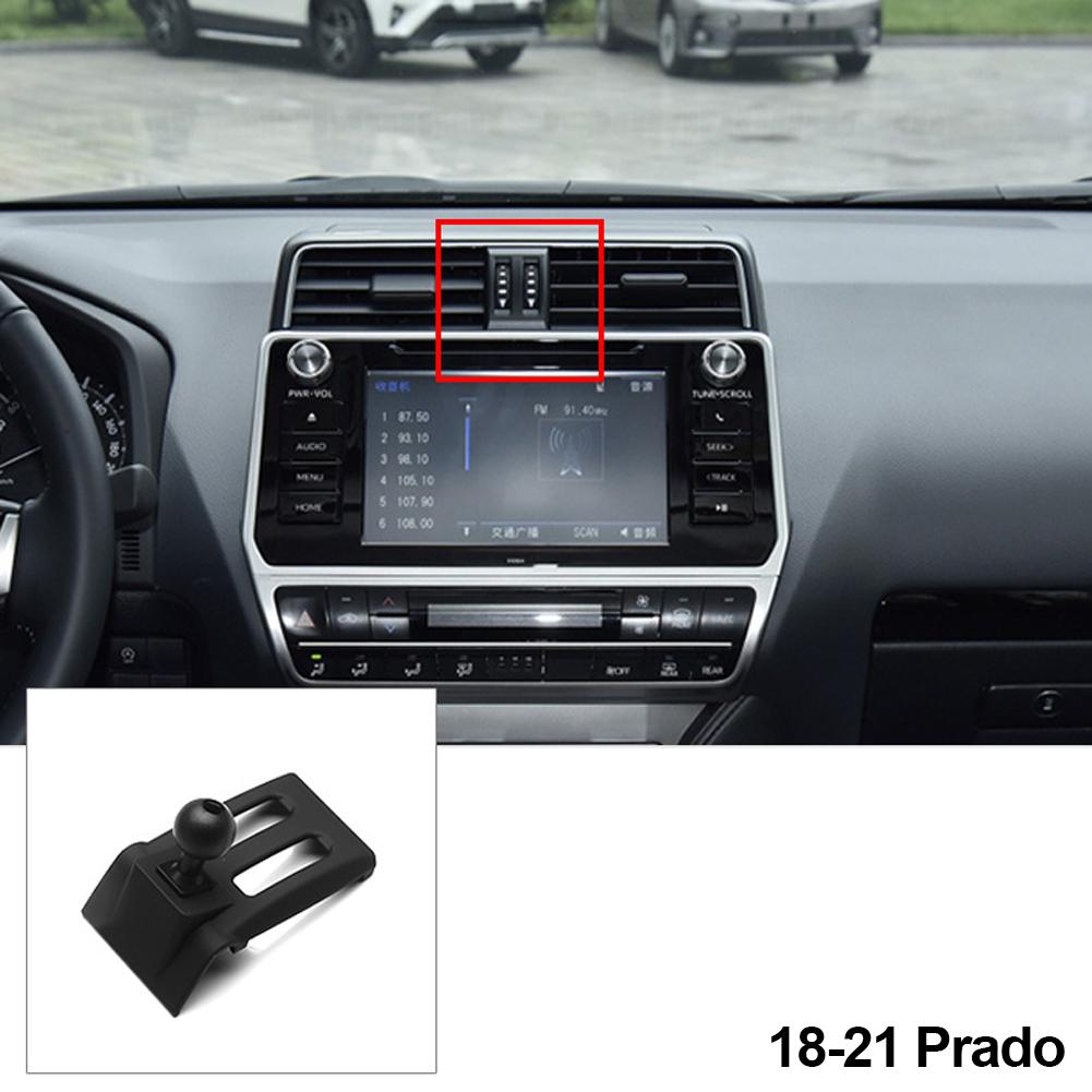 Biltilbehør Interiør Telefonholder Base For Toyota Corolla Camry CHR RAV4 Avalon Prado Highlander 4RUNNER Uten Brakett