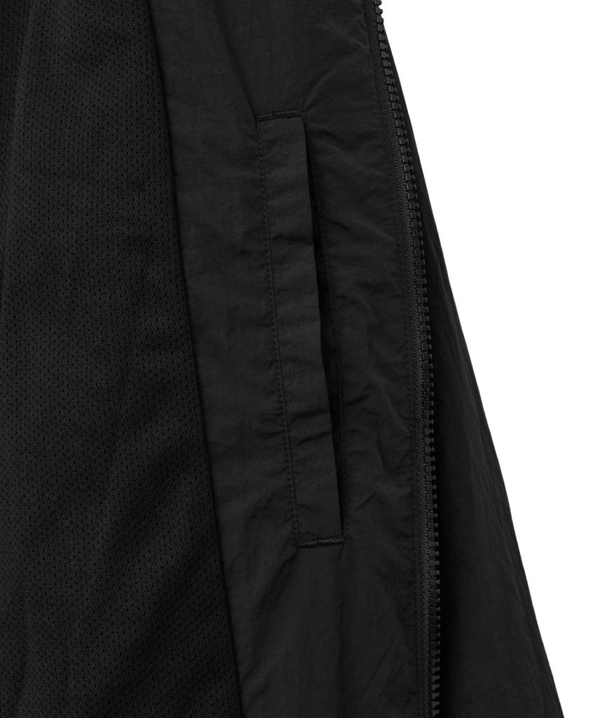 PHYPS MOTORCYCLE Piping Block Track Nylon Jacket Black