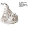 Spiritual Home Ornament 3D Printed Sacred Shiva Statue with Nandi Bull, Miniature Desktop Meditation Cow Figure Decor, Gift for Yoga Practitioners