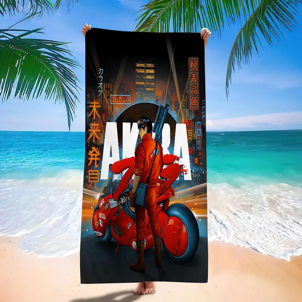 1pc Akira 1988 Film Microfiber Beach Towel Absorbent Quick dry Soft Yoga Swimming Resort Mountain Climbing Towel