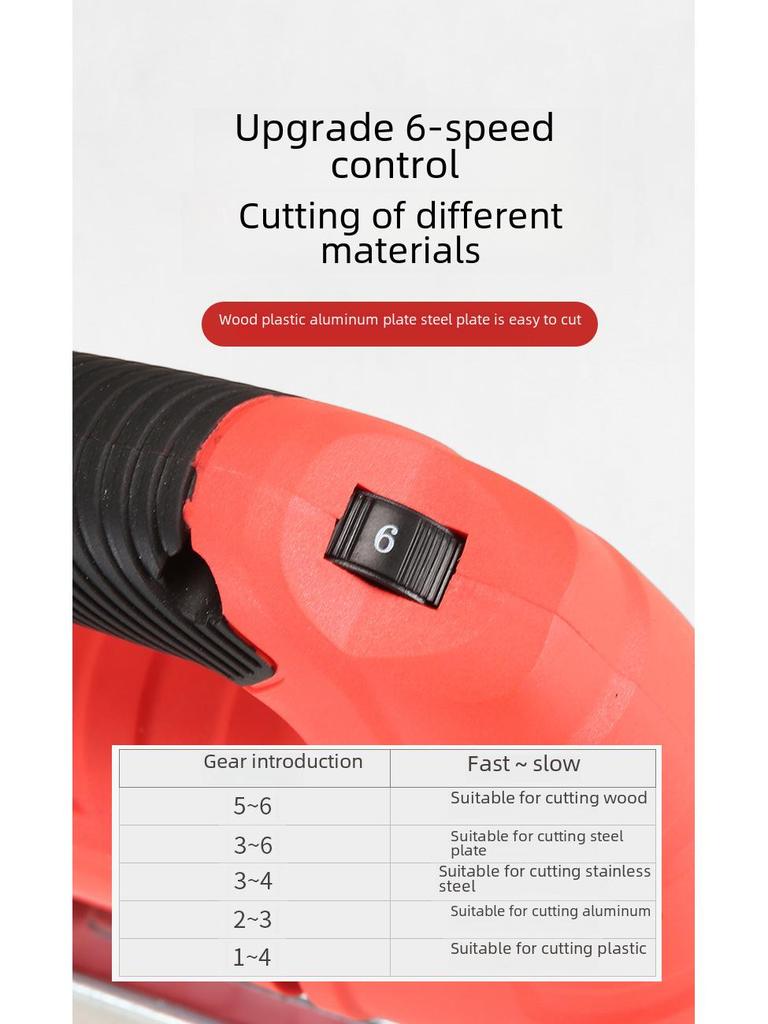 Electric Curve Saw: Portable Multi-Function Woodworking Tool for Manual or Powered Cutting