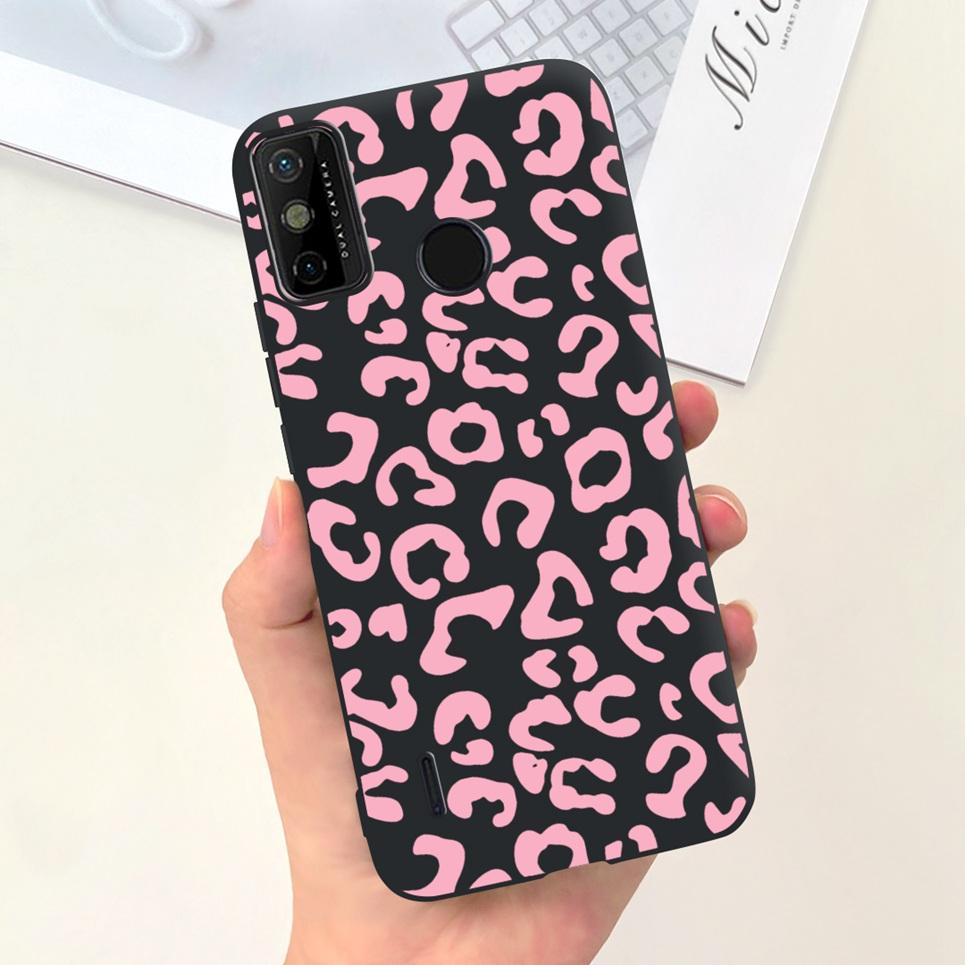 For Tecno Spark 6 Go Case KE5j KE5k Cute Astronaut Cat Night View Cover Liquid Silicone Phone Cases For Spark 6GO Bumper Fundas