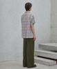 Good Life Works Double-Pleat Wide Nylon Pants Khaki