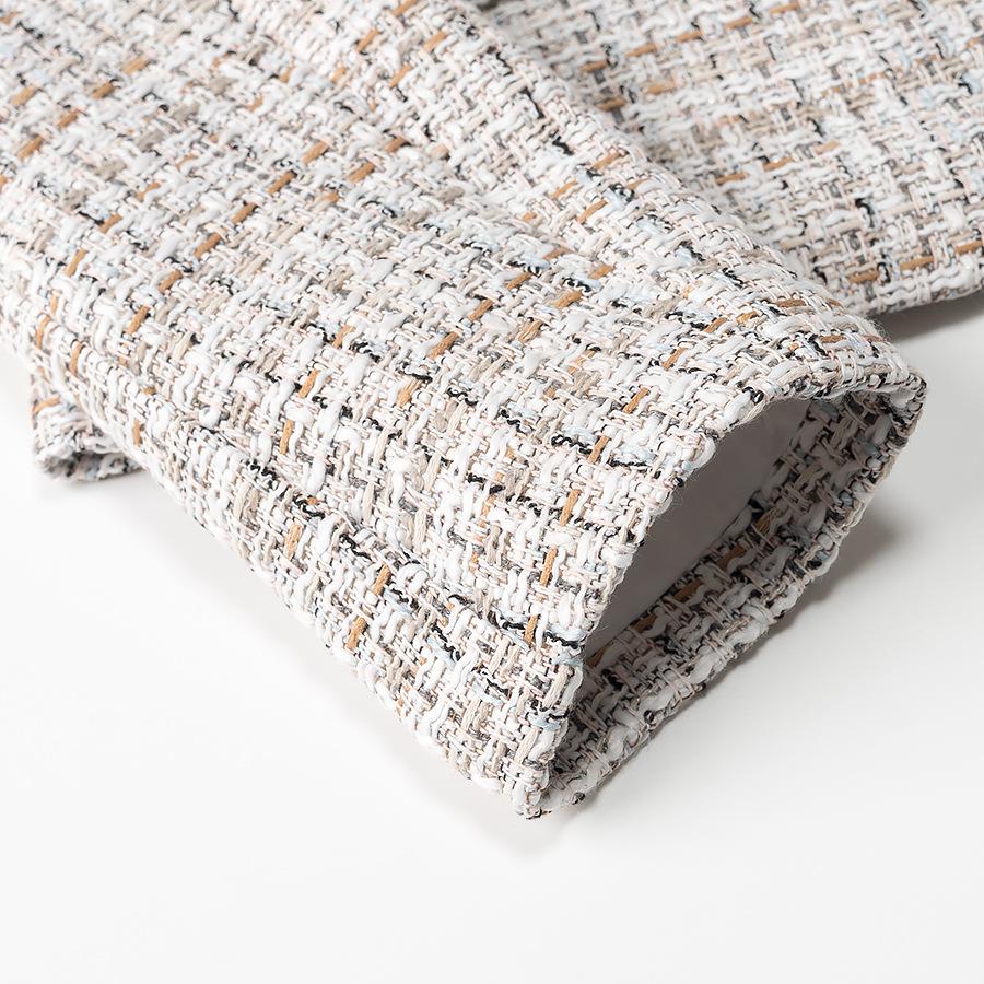 2025 Spring Women's Chic European & American Style Plaid Top and Skirt-Pants Set