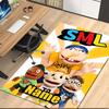 Custom Name Jeffy Printed Carpet, for Office Chair Living Room Bedroom Kitchen Room Decor Gifts.