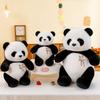 Cute Fatty Panda Plush Toy Zoo Souvenir Children Sleeping Doll Home Furnishing Dolls