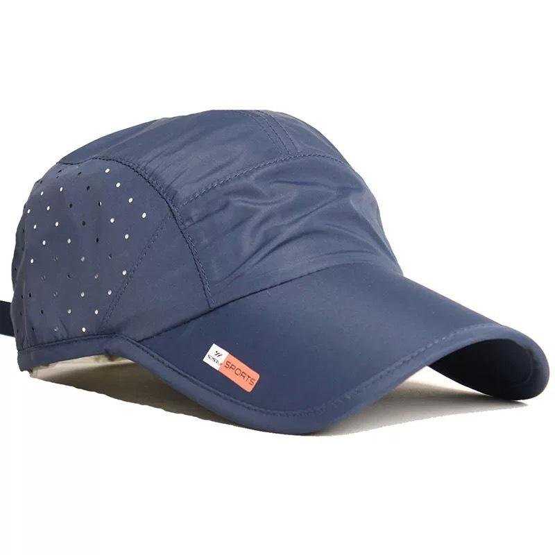 Summer hat men's baseball cap quick-drying outdoor visor sun hat casual thin cap breathable