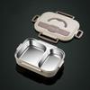 Leak-Proof Insulated Lunch Box Stainless Steel Partition Lunch Box Food Container  Office Worker