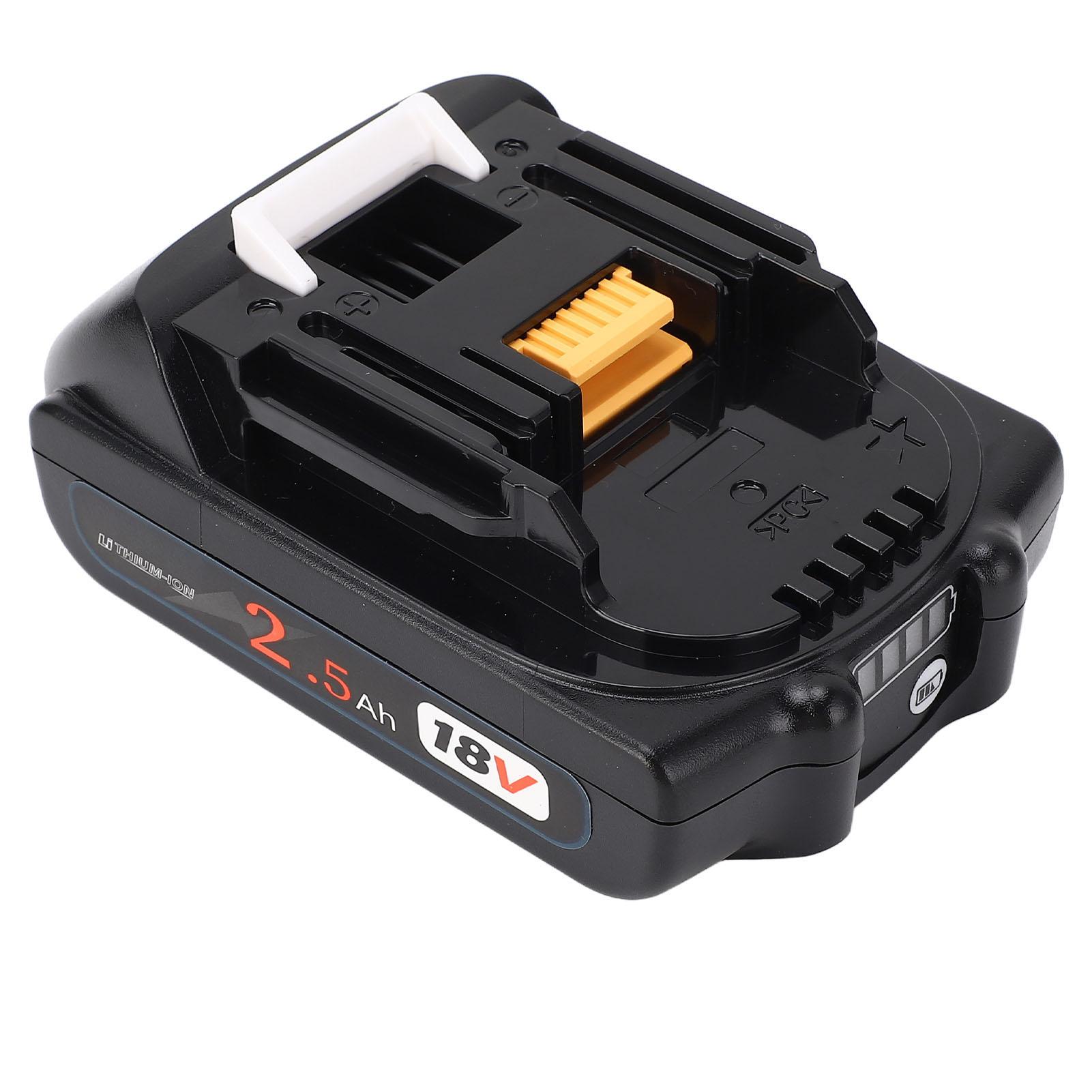 

Литий-ионный аккумулятор для аккумуляторной дрели-шуруповерта Makita 18 В 2500 мАч, сменный аккумулятор высокой емкости