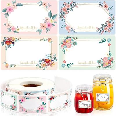 Jar Bottle Storage Classification Scrapbook for Kitchen Mark Tags DIY Stickers Label Stickers
