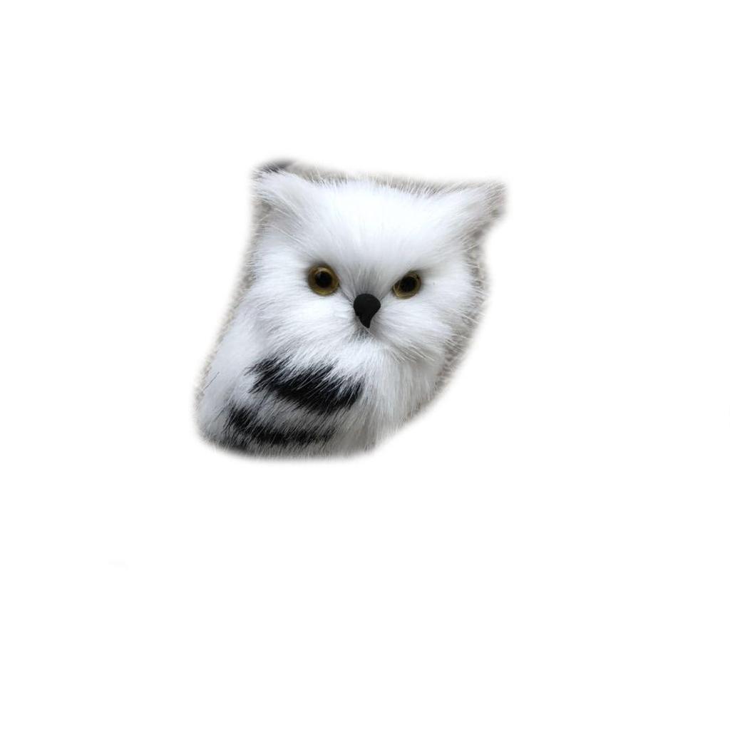 Harry Potter Owl Christmas Craft Toy: Static Fur Animal Model