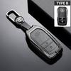 Car Remote Key Case Cover Bag For Toyota Corolla Cross Yaris Sienna Venza Harrier Hilux Land Cruiser Alphard Keyring Accessories